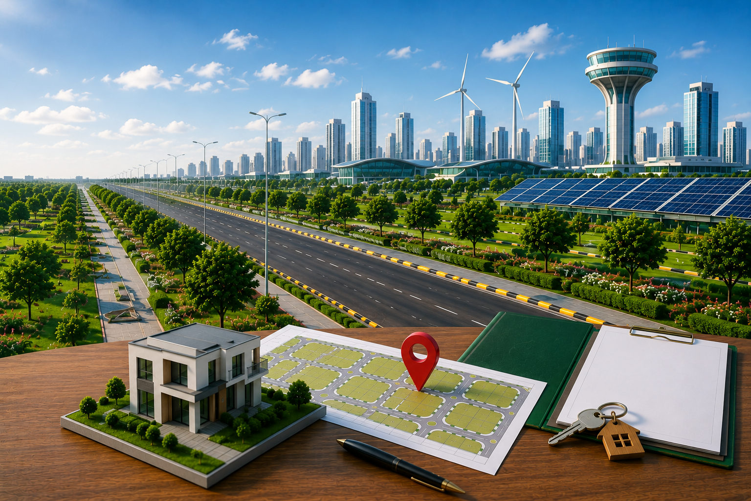 Plots in Dholera SIR